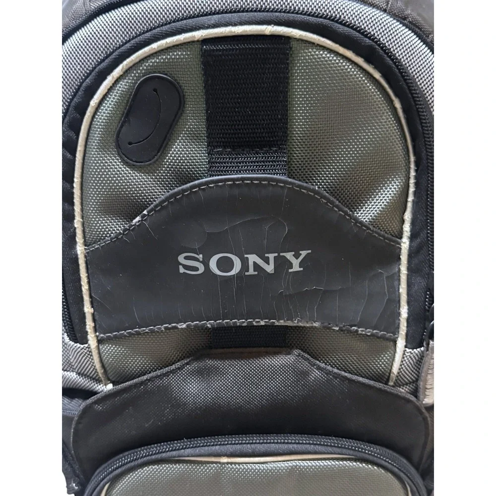Sony LCSVA60 Camera Camcorder Backpack detachable shoulder bag carry case travel